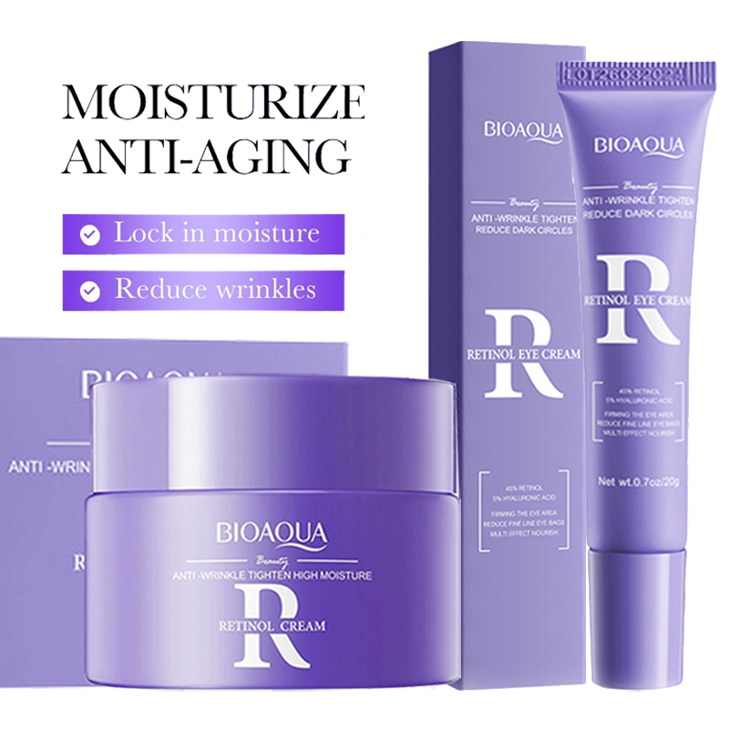 Skincare Bioaqua - BIOAQUA Retinol Skin Care Sets Moisturizing