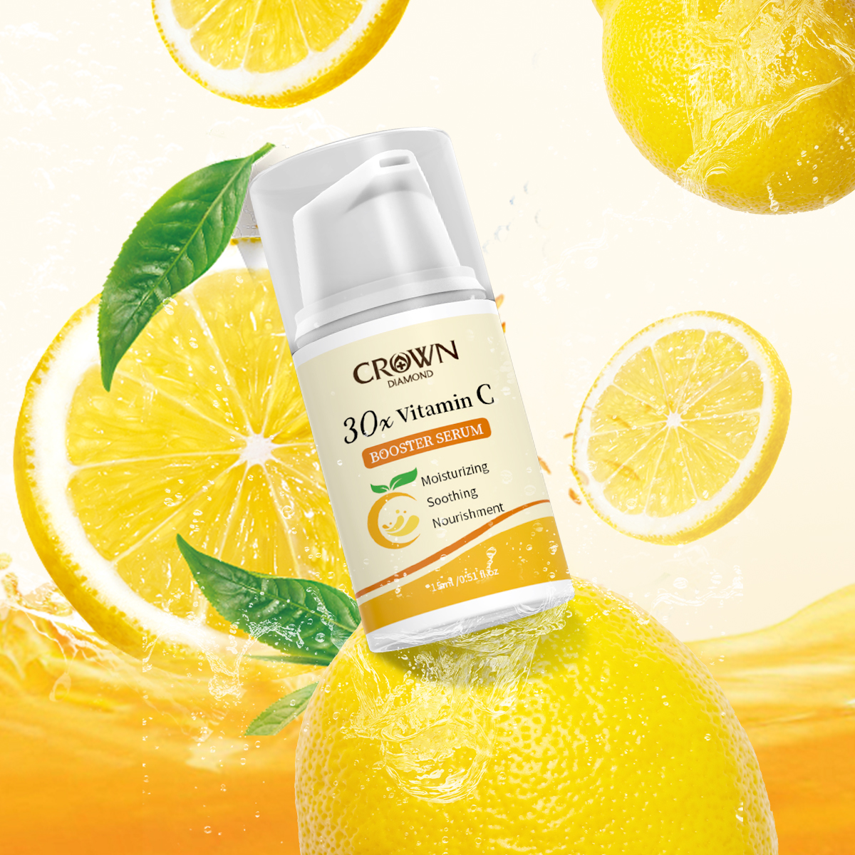Skincare Non Comedogenic - 0X Vitamin C Serum Soothing Brightening