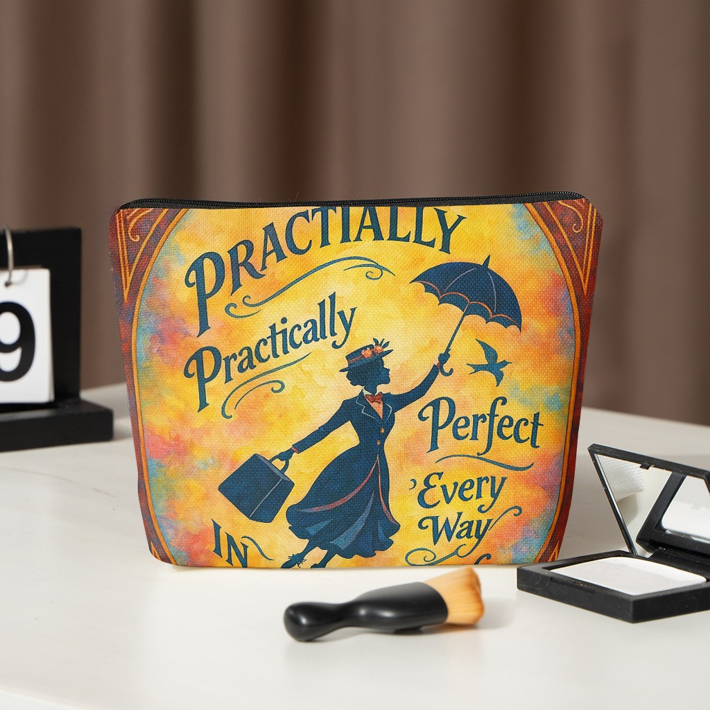 Skincare D'Alba - 1pc Mary Poppins Themed Cosmetic Bag