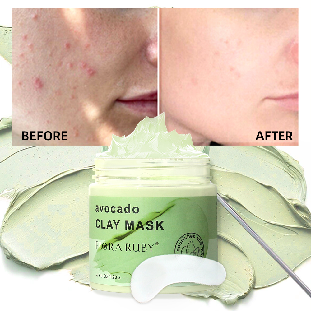 Face Masks Skincare-Avocado Cl - Mud Mask Kaolin review and price