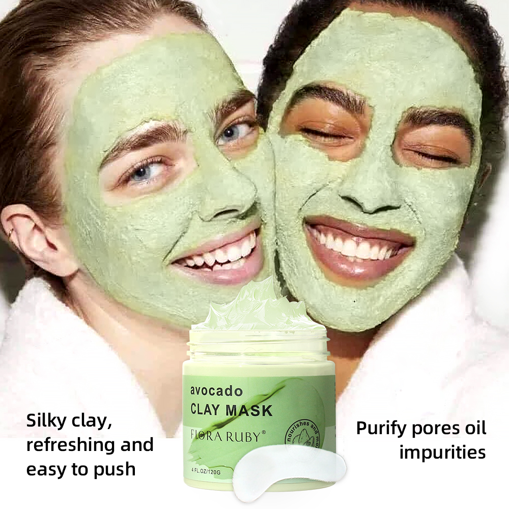 Face Masks Skincare-Avocado Cl - Mud Mask Kaolin review and price