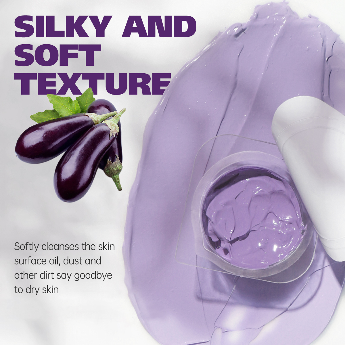 5g/0.17oz*10 Eggplant clay mud - Mud Mask Kaolin review and price