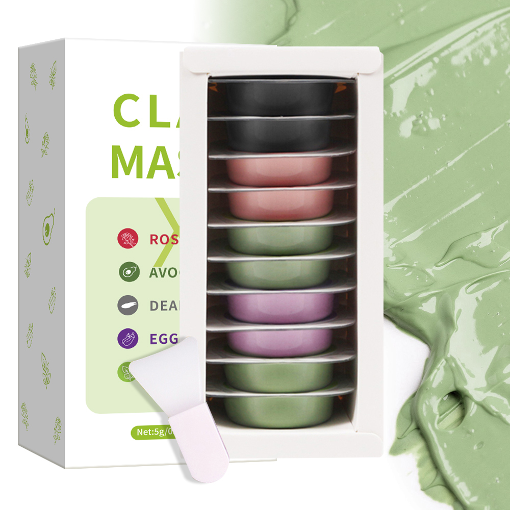 5g*10pcs clay mud mask set hya - Mud Mask Kaolin review and price
