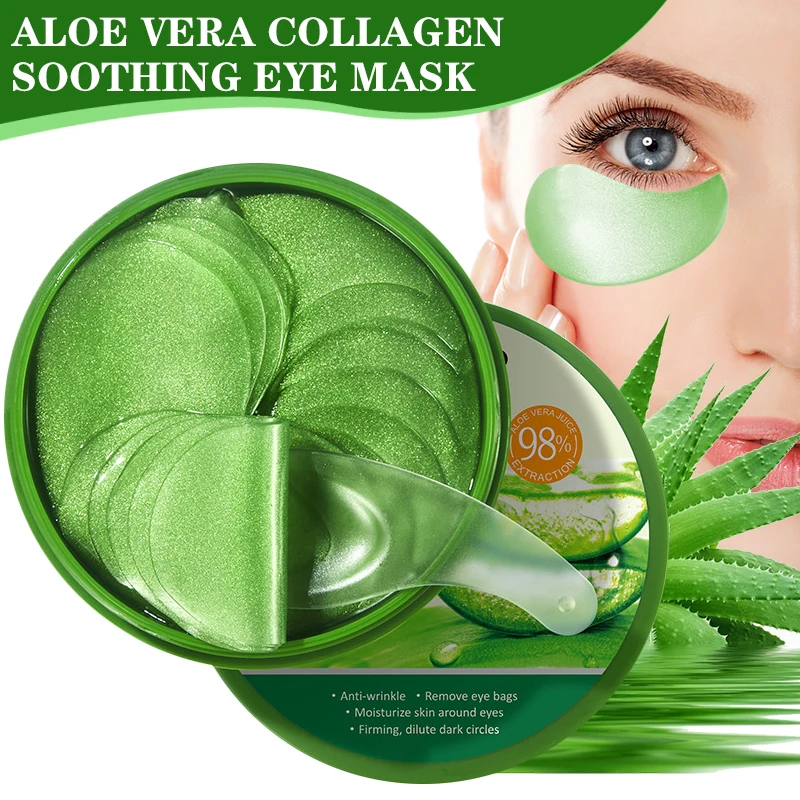 60pcs Aloe Vera Collagen Eye M - Skincare D'Alba review and price