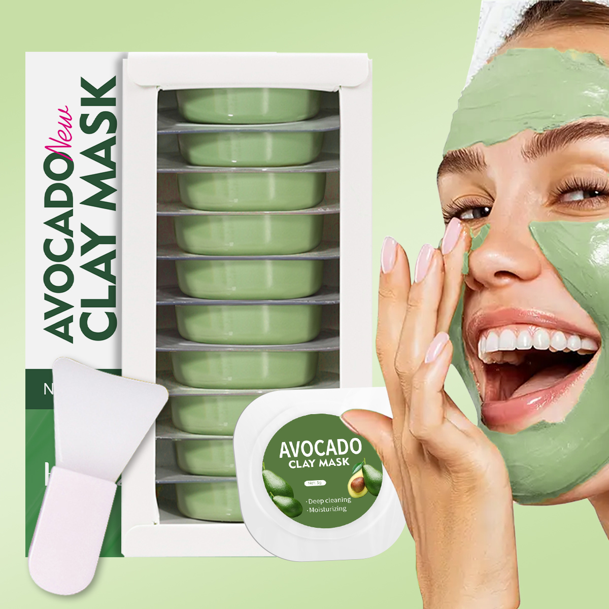 5g/0.17oz*10 Avocado disposabl - Mud Mask Kaolin review and price