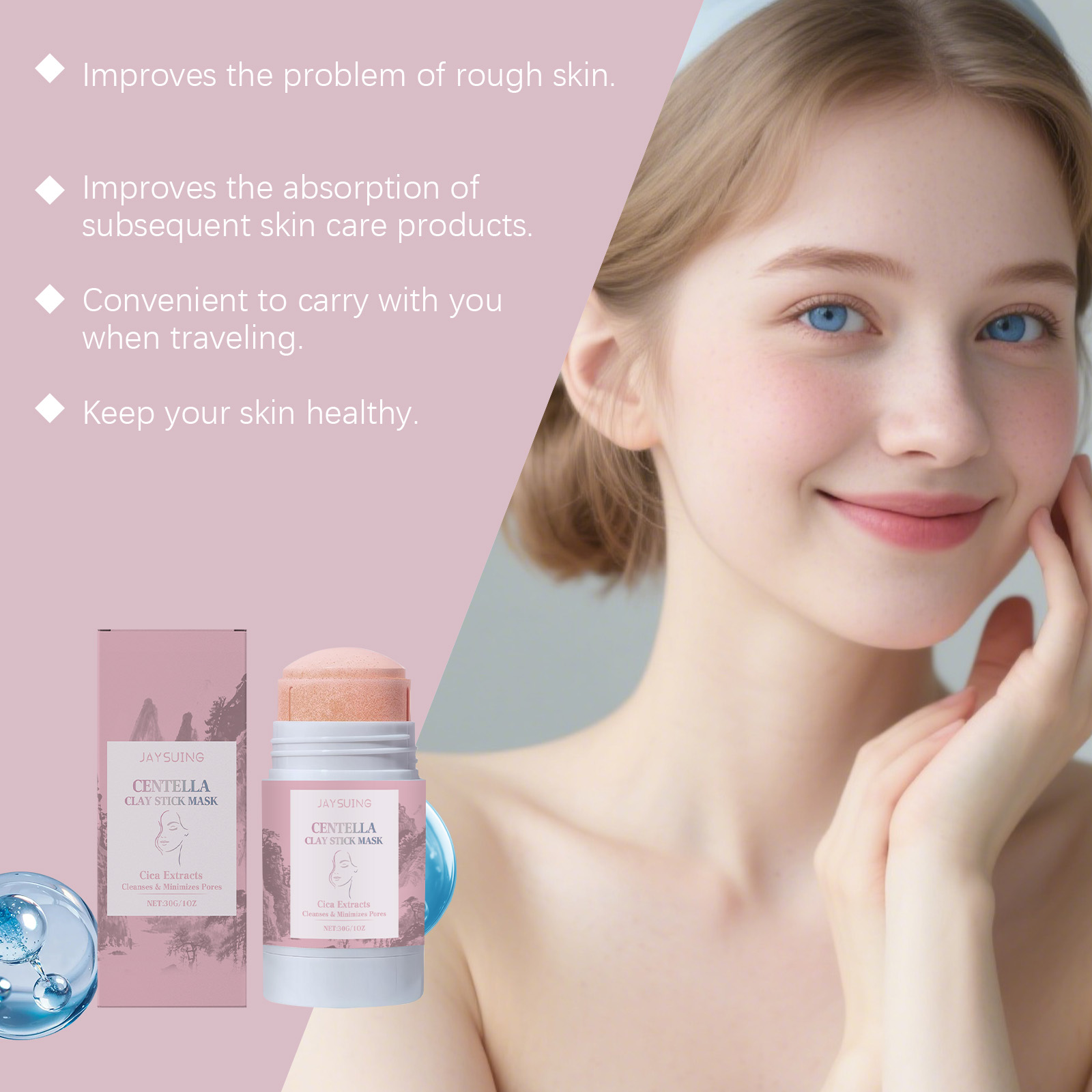 Centella Asiatica Mud Stick Ma - Mud Mask Kaolin review and price