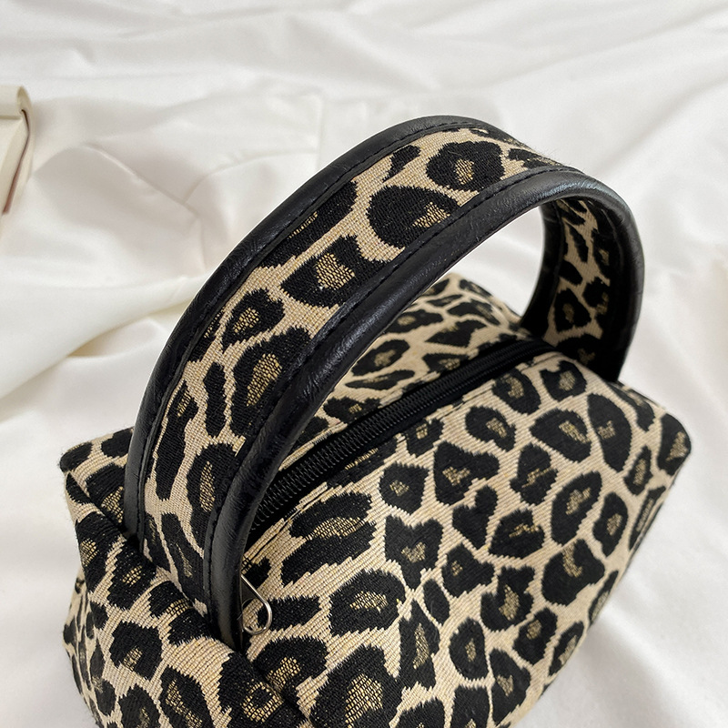 Leopard Makeup Bag Luxury  Lar - Skincare D'Alba review and price