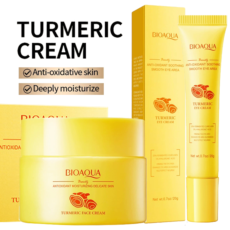 BIOAQUA Turmeric Skin Care Set - Skincare Bioaqua review and price