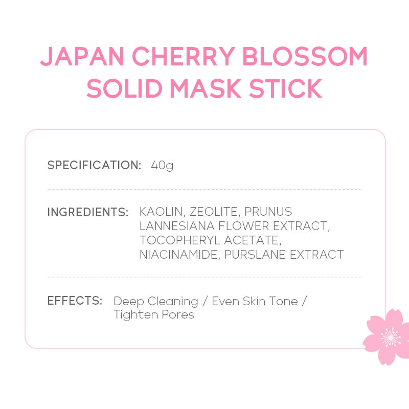 Cleansing Solid Face Mask Stic - Mud Mask Kaolin review and price