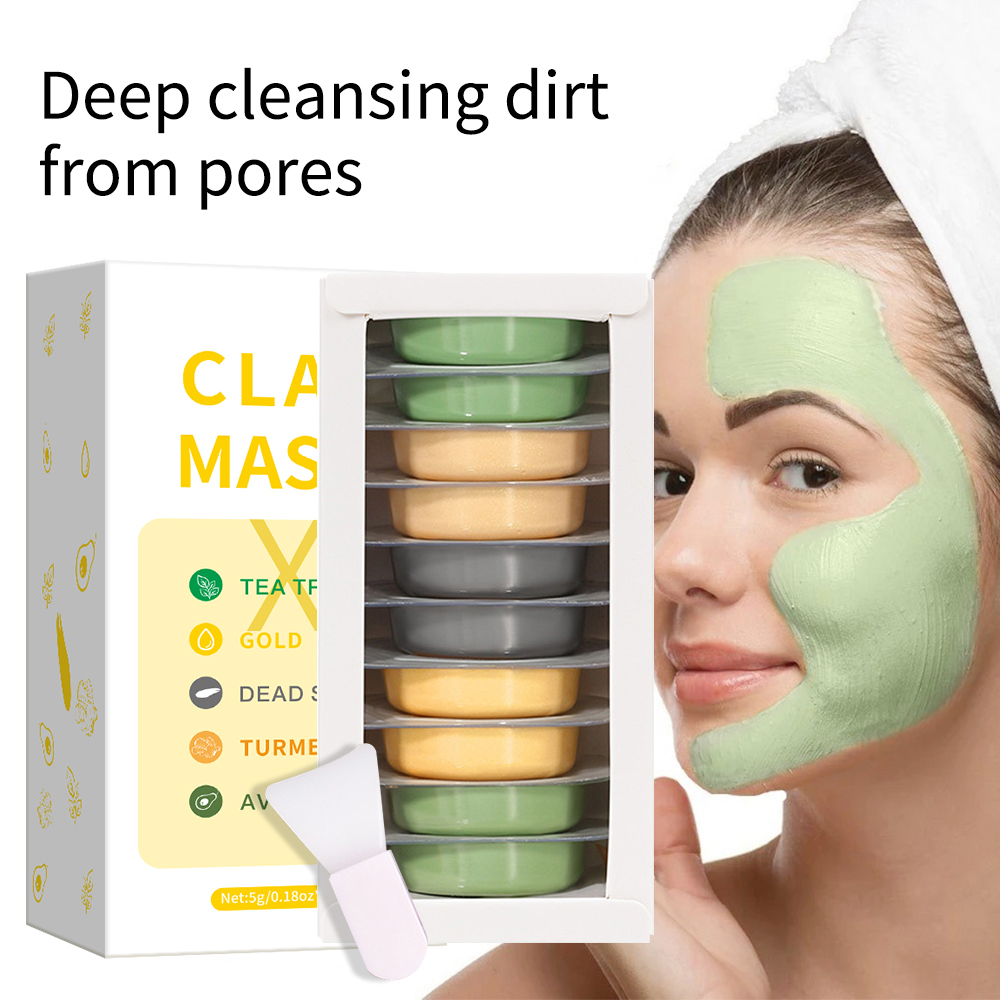 5g*10pcs Clay Mud Mask Set Hya - Mud Mask Kaolin review and price