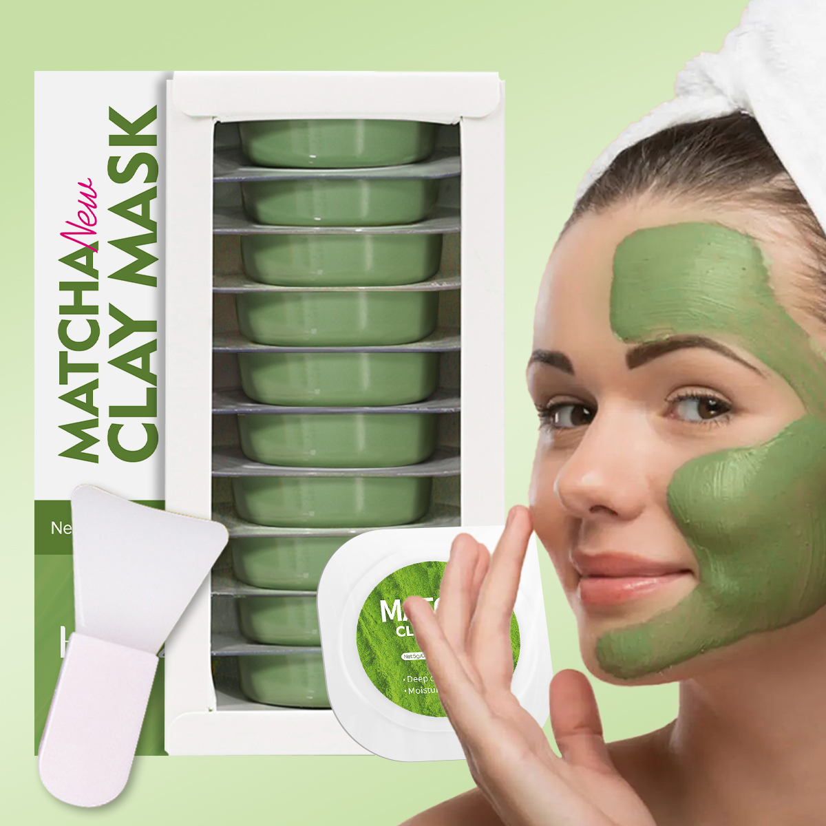 Matcha Deep Cleansing Mask Cla - Mud Mask Kaolin review and price