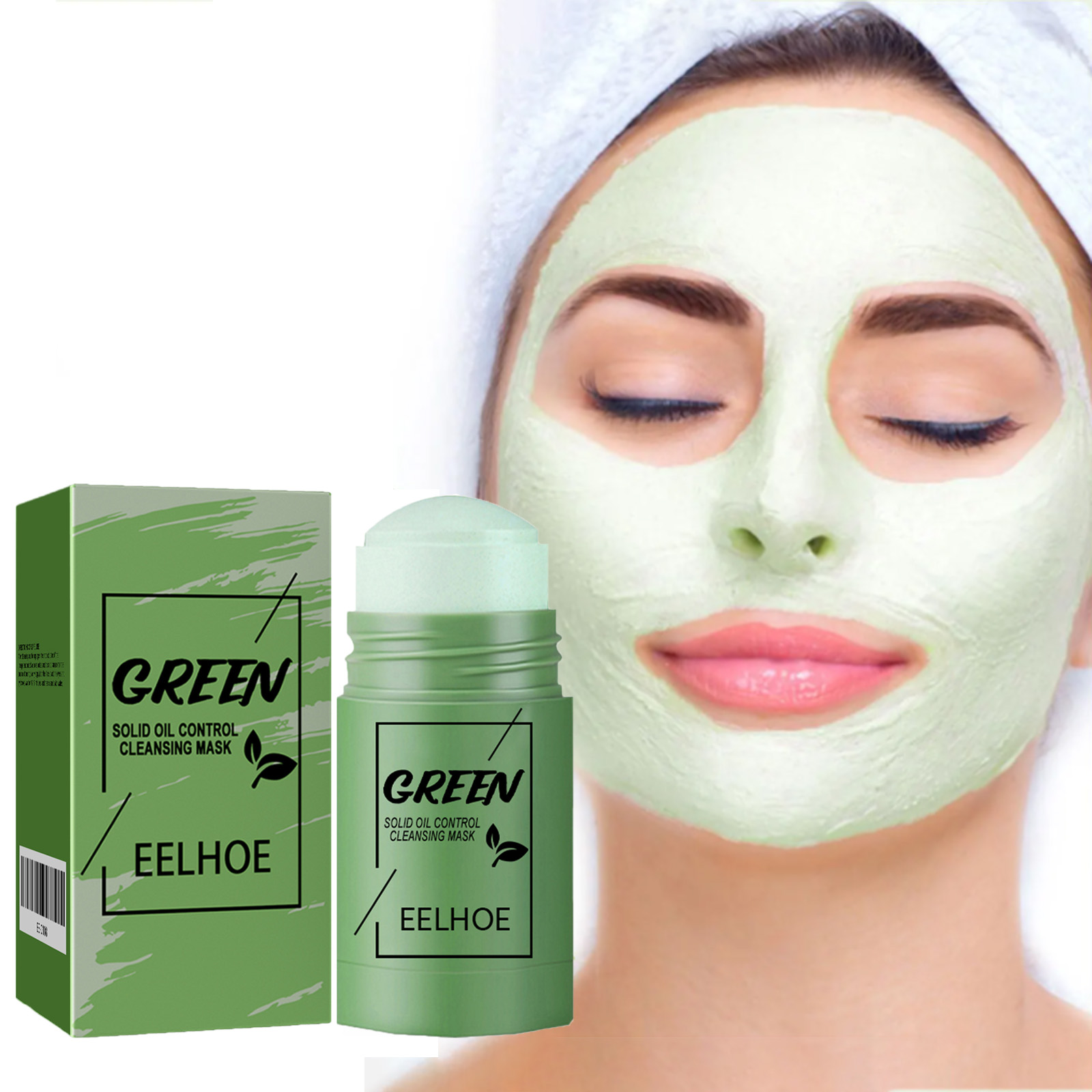 Green Tea Cleansing Solid Face - Mud Mask Kaolin review and price