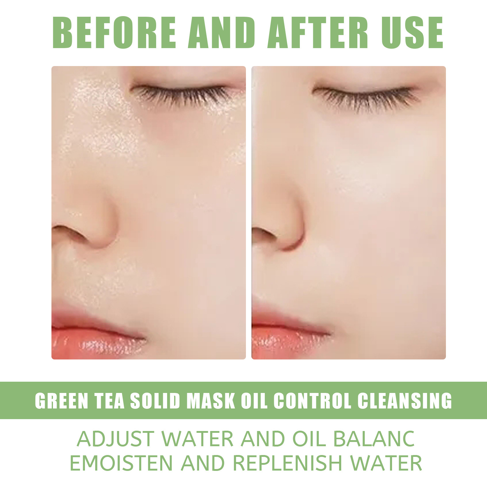 Green Tea Cleansing Solid Face - Mud Mask Kaolin review and price