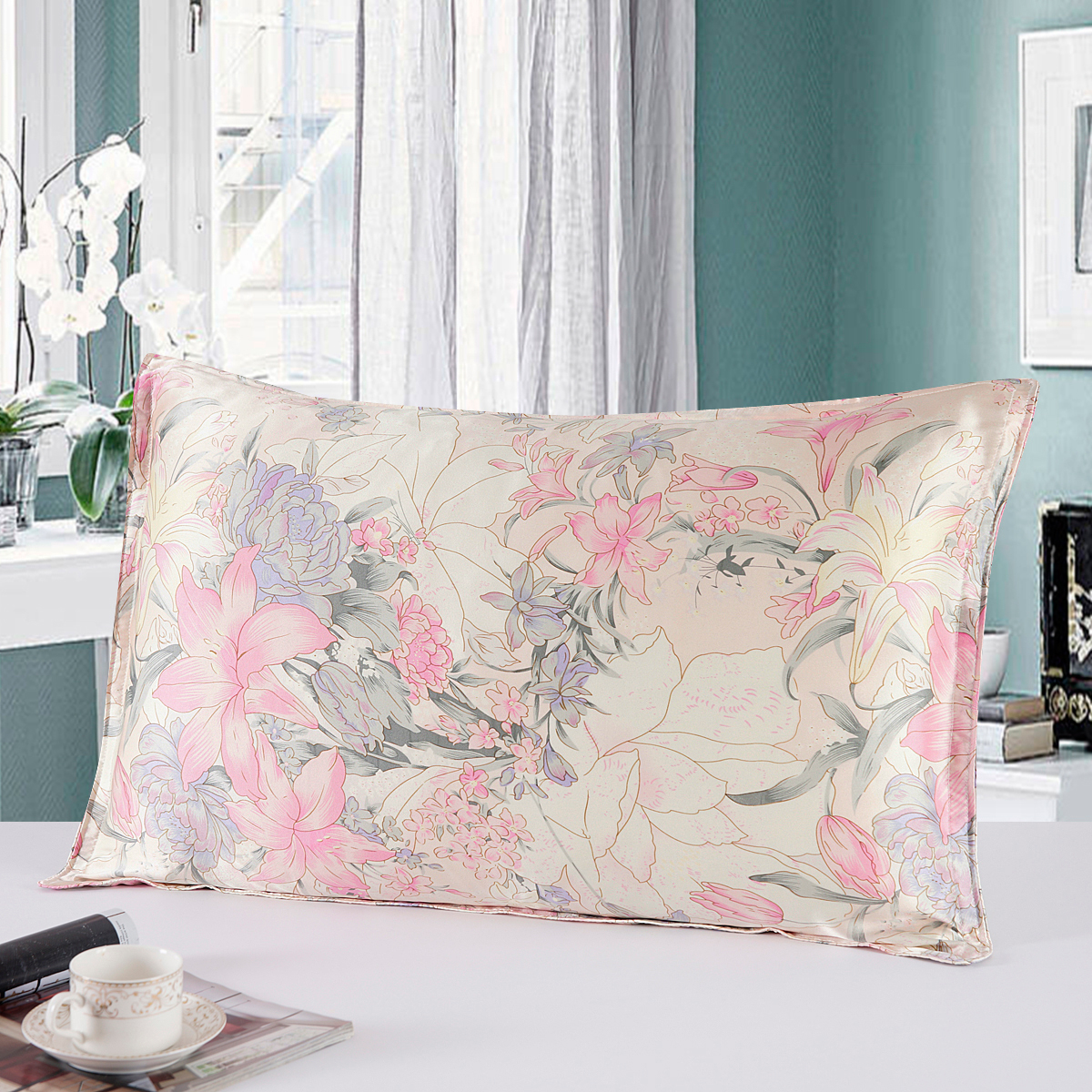 1 Pair 100% Nature Silk Pillow - Skincare Ls review and price